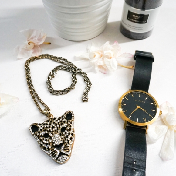 Lovisa Jewelry - Lovisa Jaguar/Leopard Statement Necklace